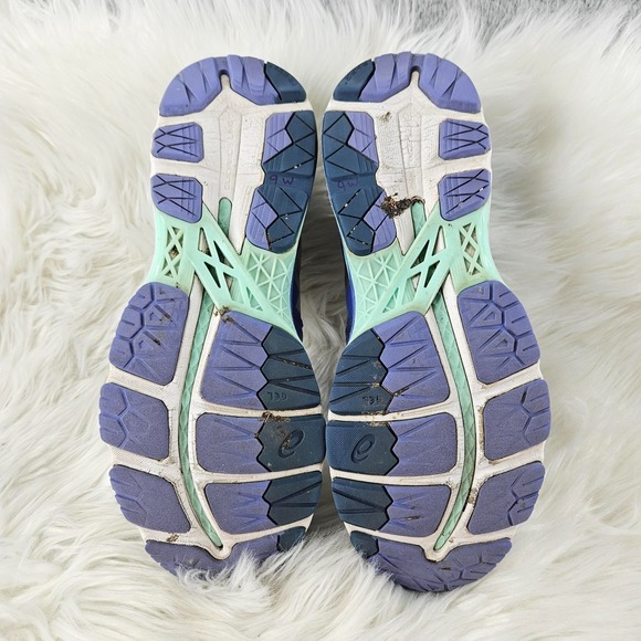 Asics Shoes Womens 10 Blue Kayano 23 Dynamic Training Sneakers Running Jogging - Picture 10 of 15